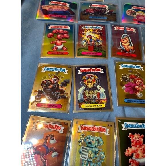 2022 Topps Chrome Garbage Pail Kids Complete Puzzle lot of 22 - Picture 5 of 8